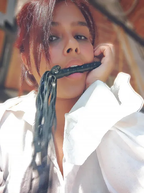 Looks like someone has been behaving very badly. .... Will you give me a punishment? ⛓️🥵