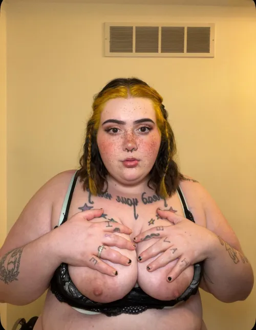 My tits have been looking more and more plump lately!