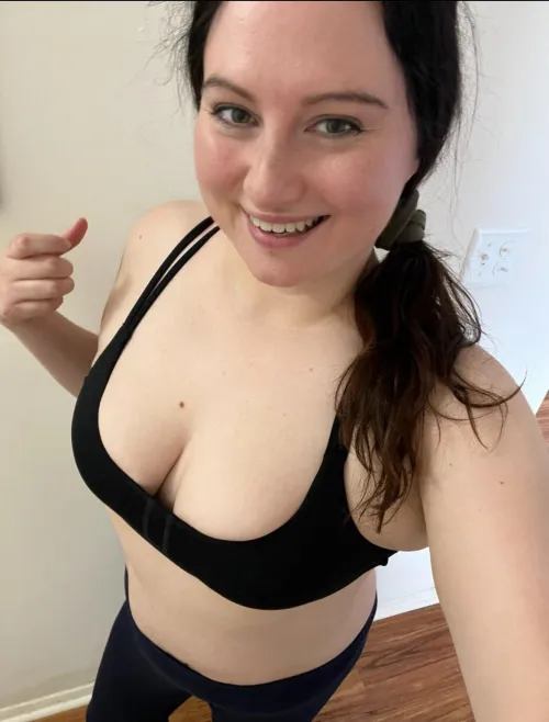 Ponytails are fun to pull on