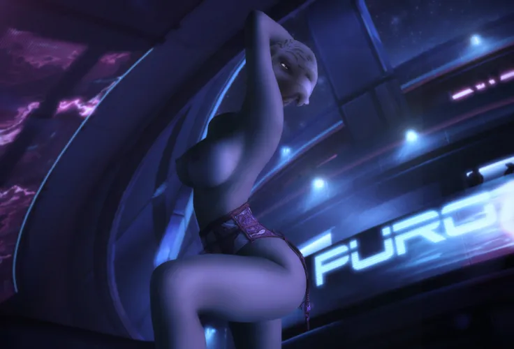 The Purgatory patrons agreed that Naservi brought that little extra to her dance numbers. (Rastifan)