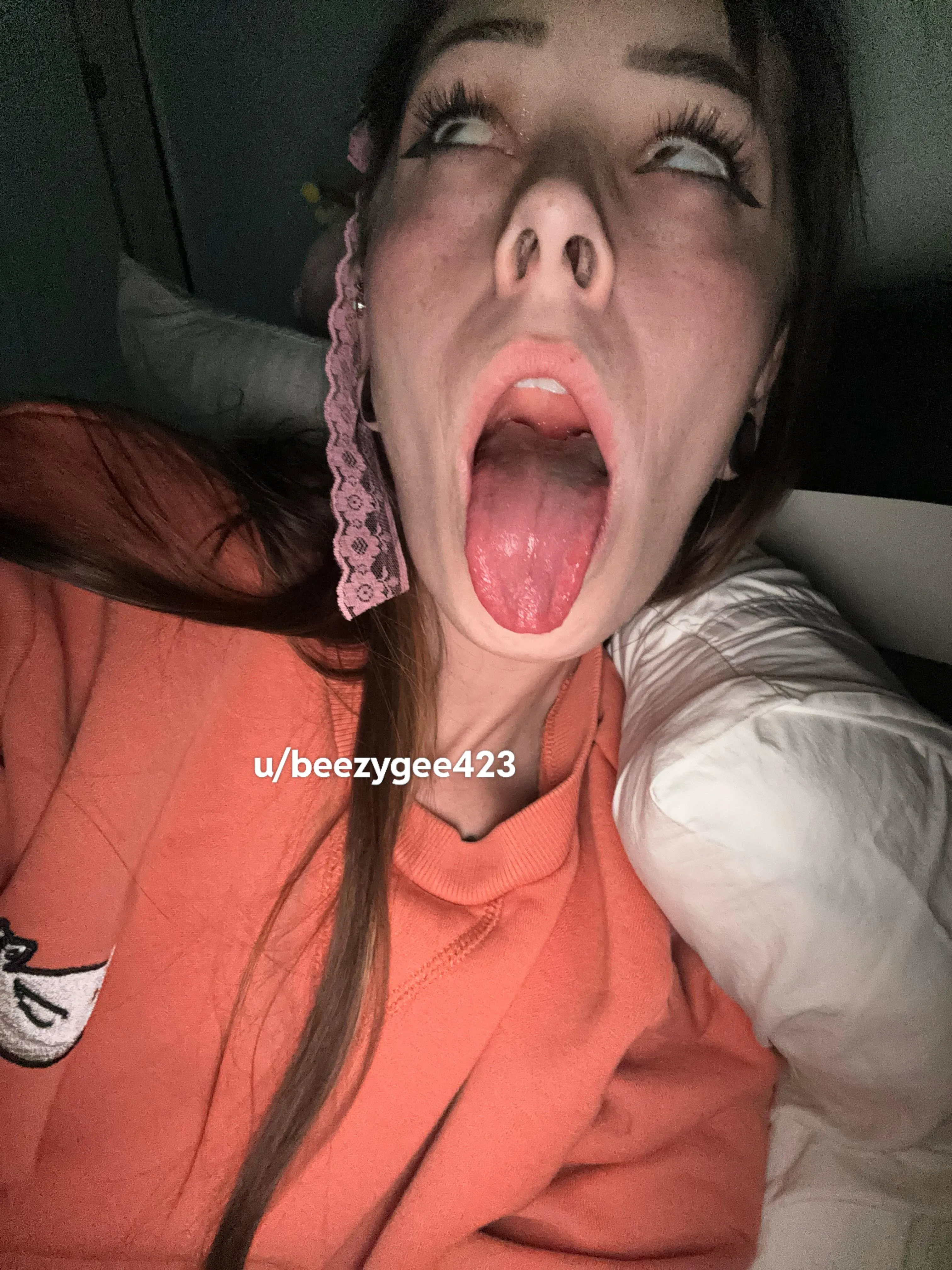 Use the back of my throat for your pleasure