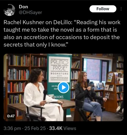 What is a novel? A miserable little accretion of occasions to deposit the secrets that only I know.