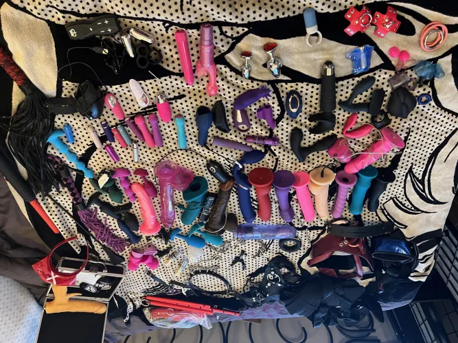 Check out my toy collection