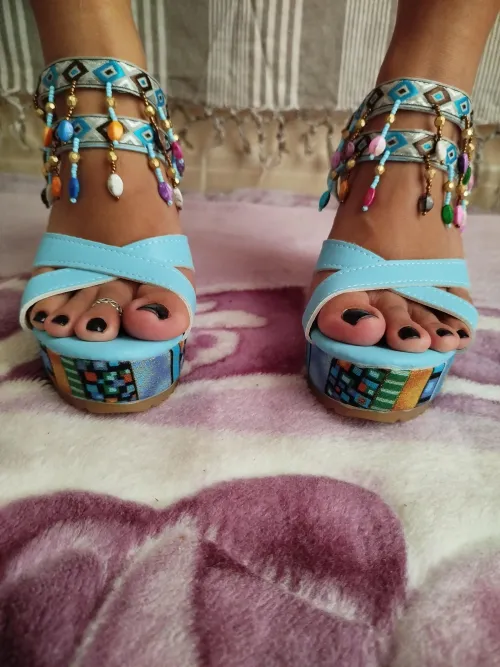 Do you like my wedges?