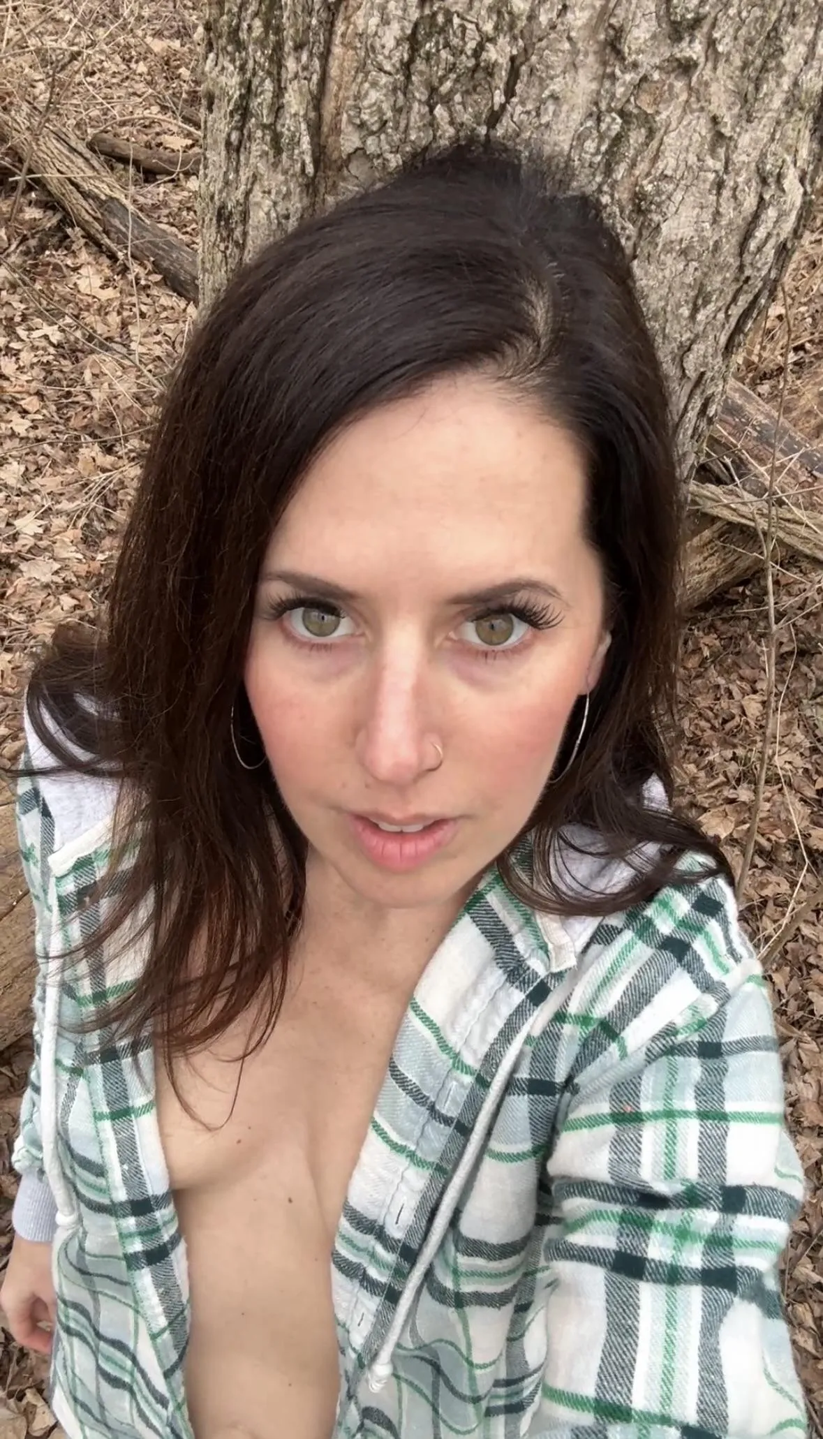 Down at the woods. I’m 43 and love the thought of getting caught