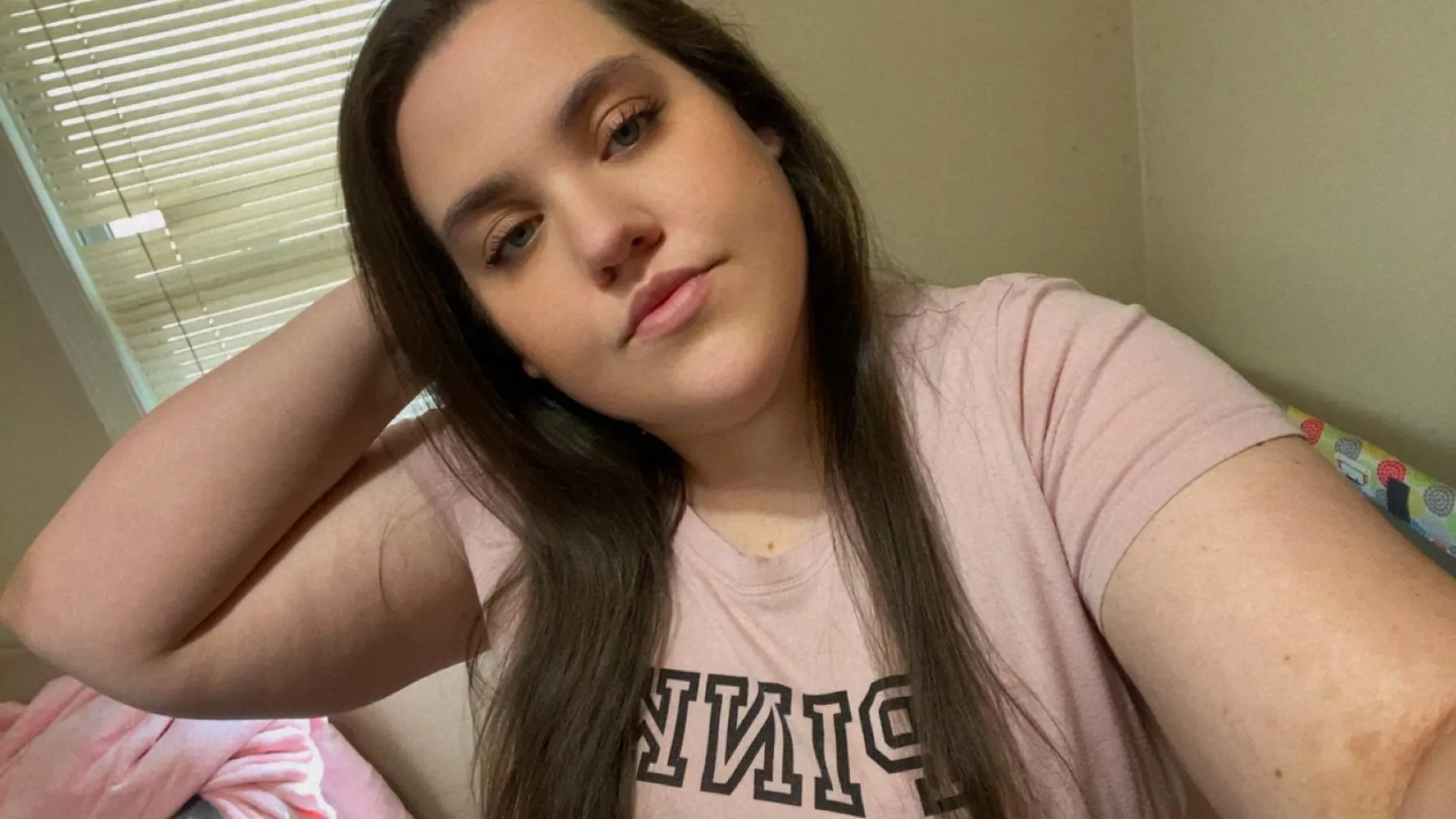 Get on your knees and tell mommy she’s gorgeous