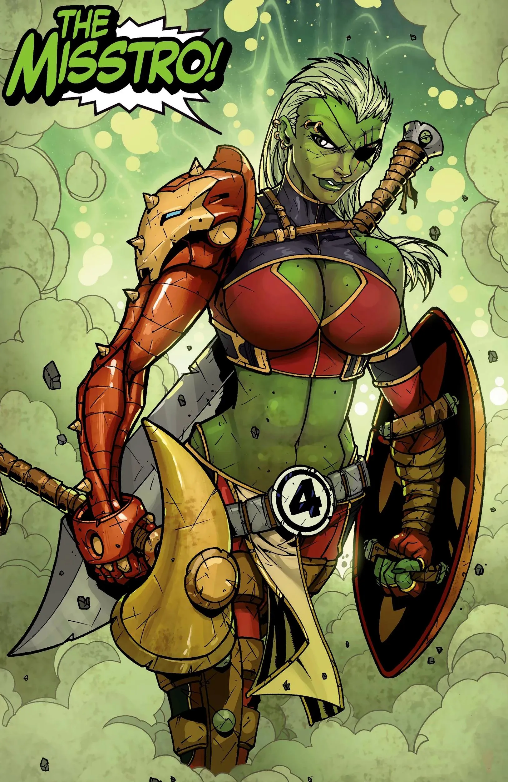 Ghost of She-Hulk's Future, the Misstro! [The Sensational She-Hulk (2010), #1]