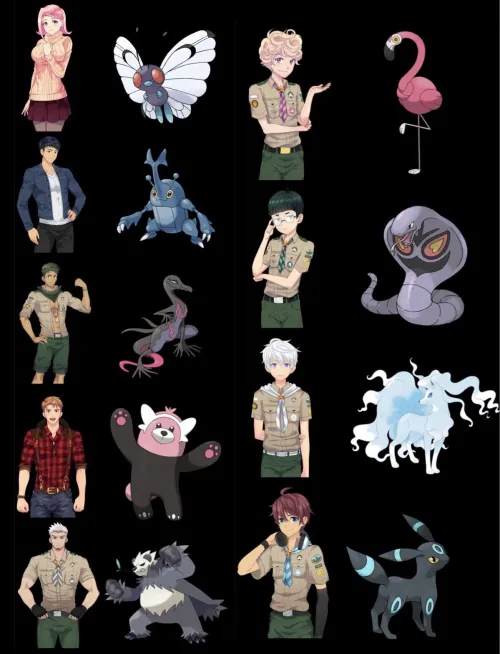 I gave each camper a pokèmon [Pt2]