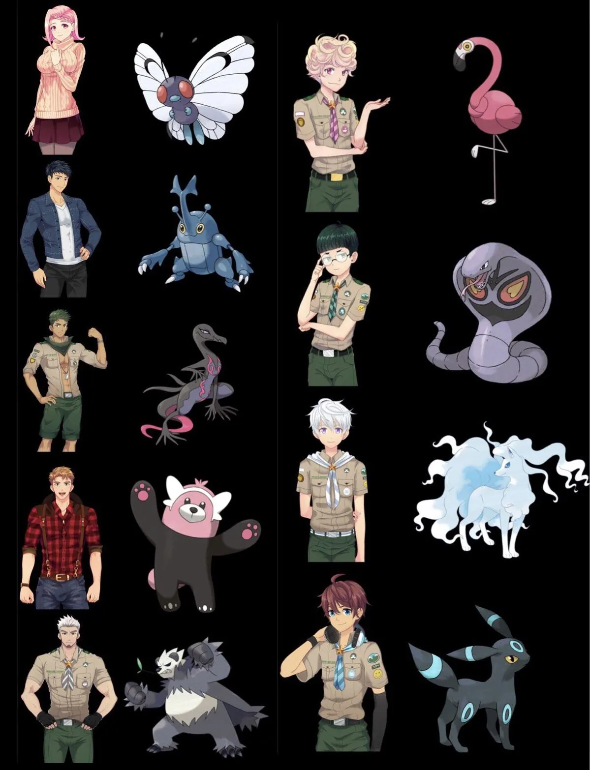 I gave each camper a pokèmon [Pt2]