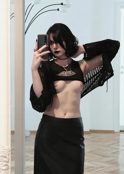 Just getting ready to go out for a walk, but I think my nipples are hungry for something more