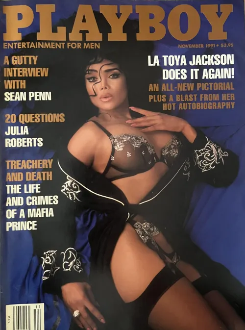 La Toya Jackson cover 1991 vol. 38