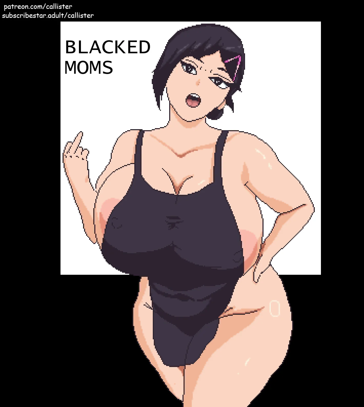 Milf Aoi Sakamoto (BLACKED) pixel art