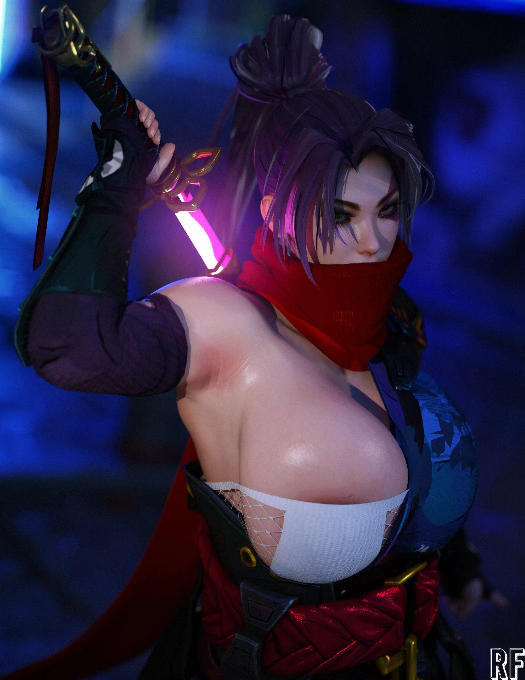 Psylocke (Rude Frog) [Marvel Rivals]