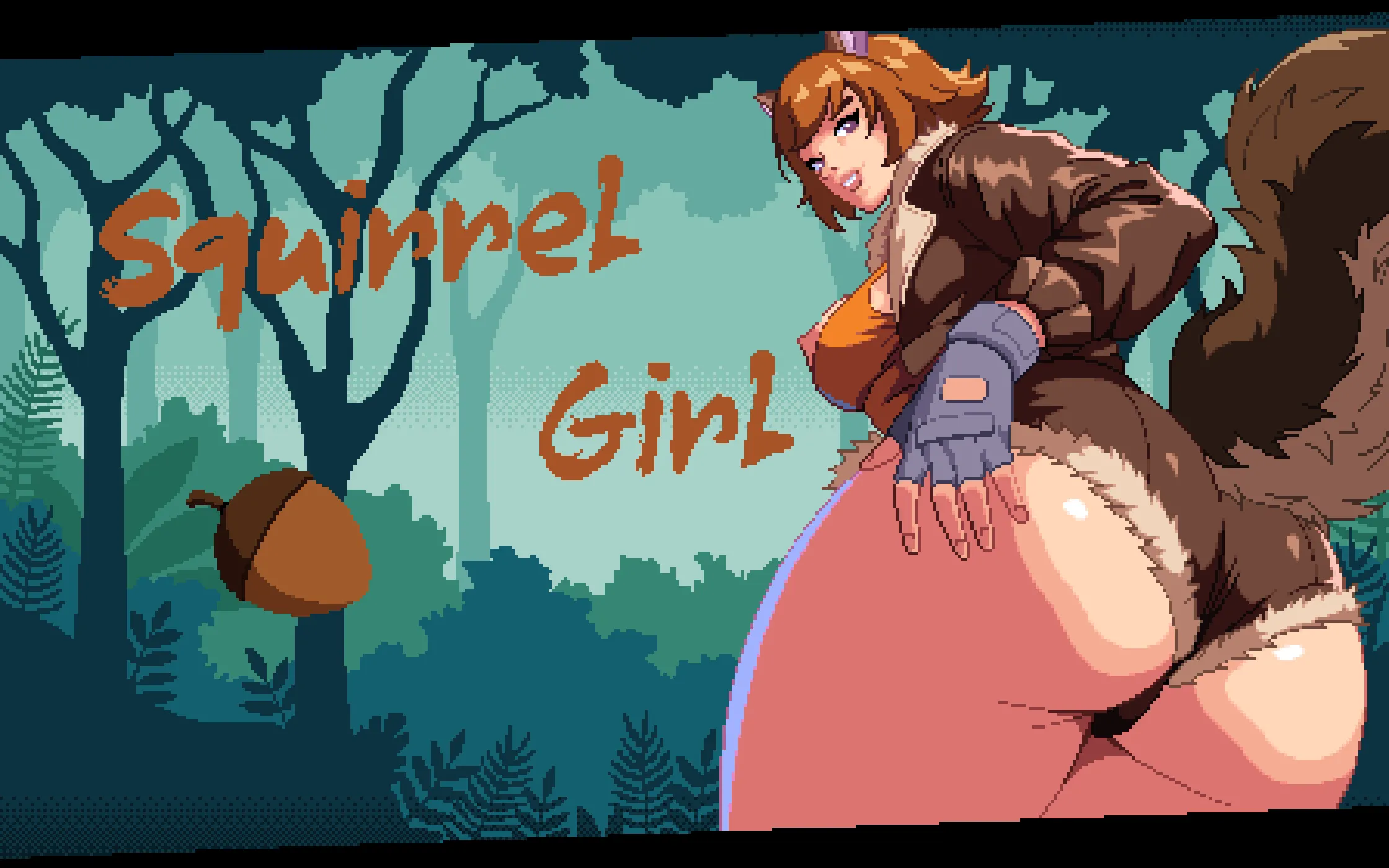 Squirrel Girl - Pixel art - by me (NeophiteByte)