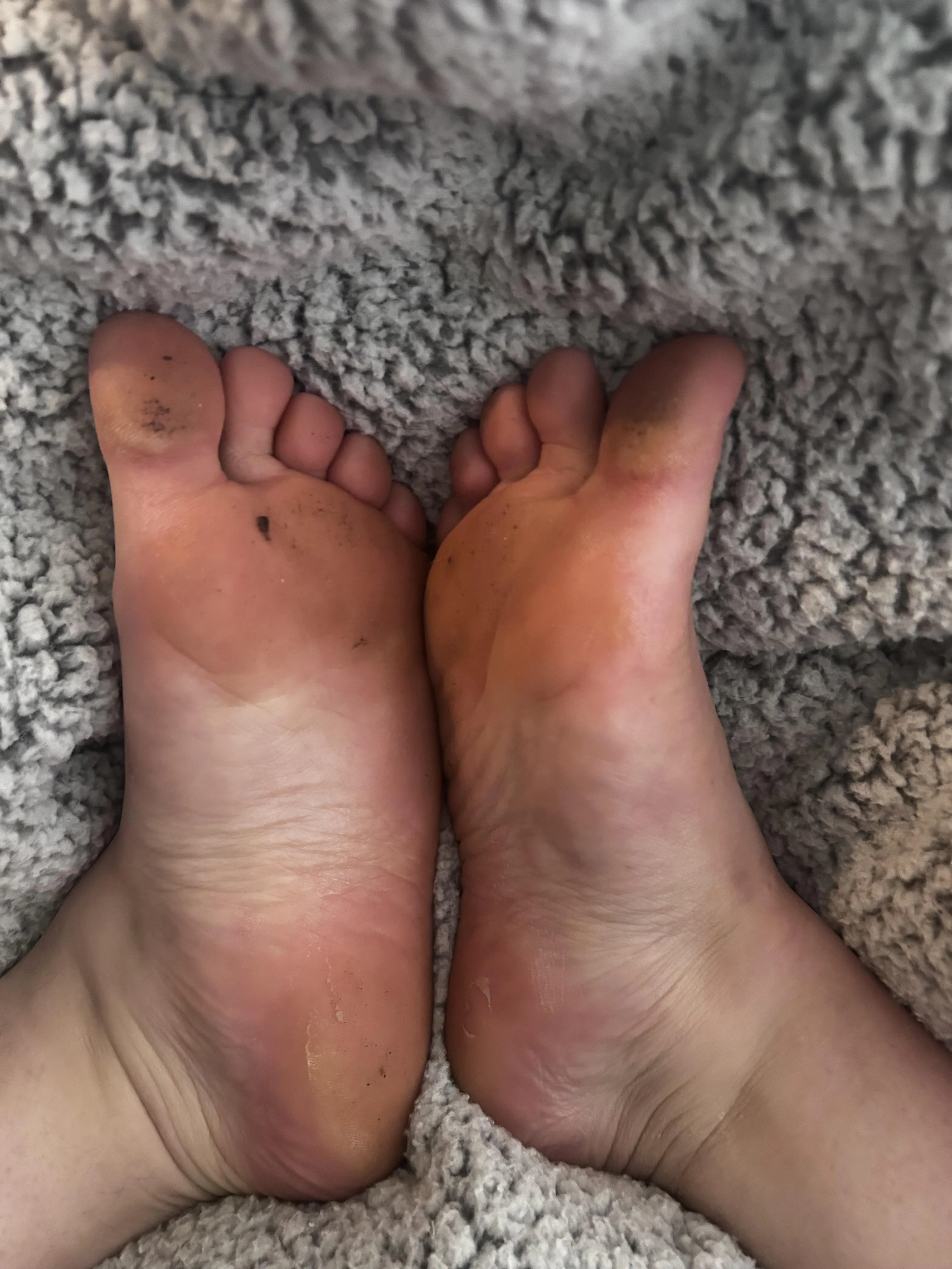What do you say to Goddess while licking her dirty soles? 😘