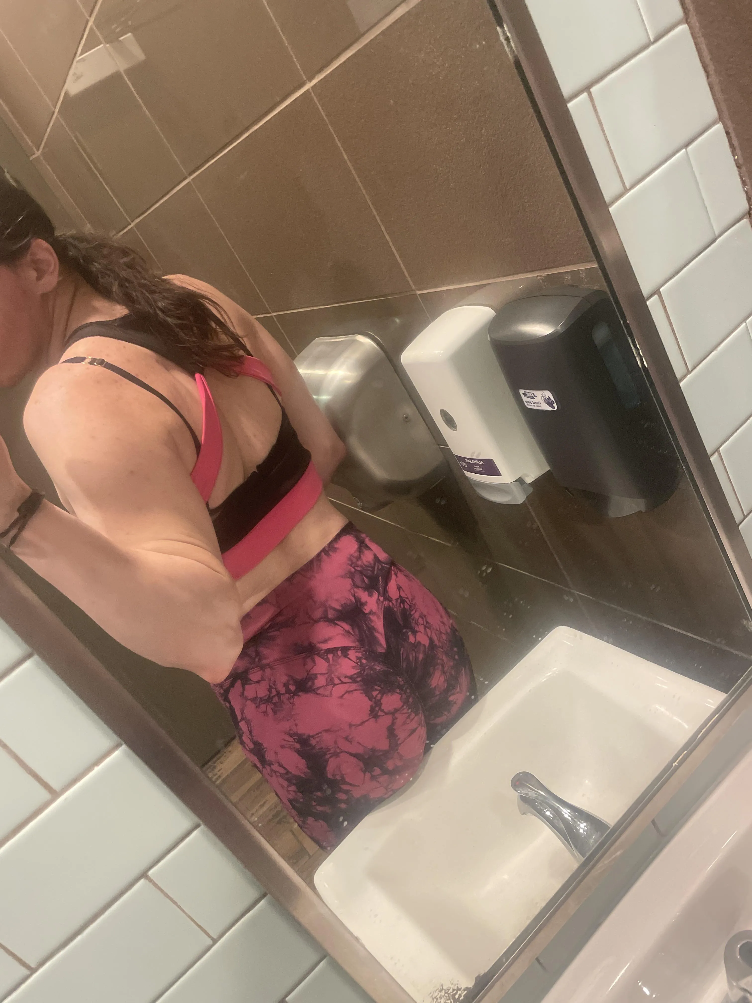 Wore these under my work clothes.