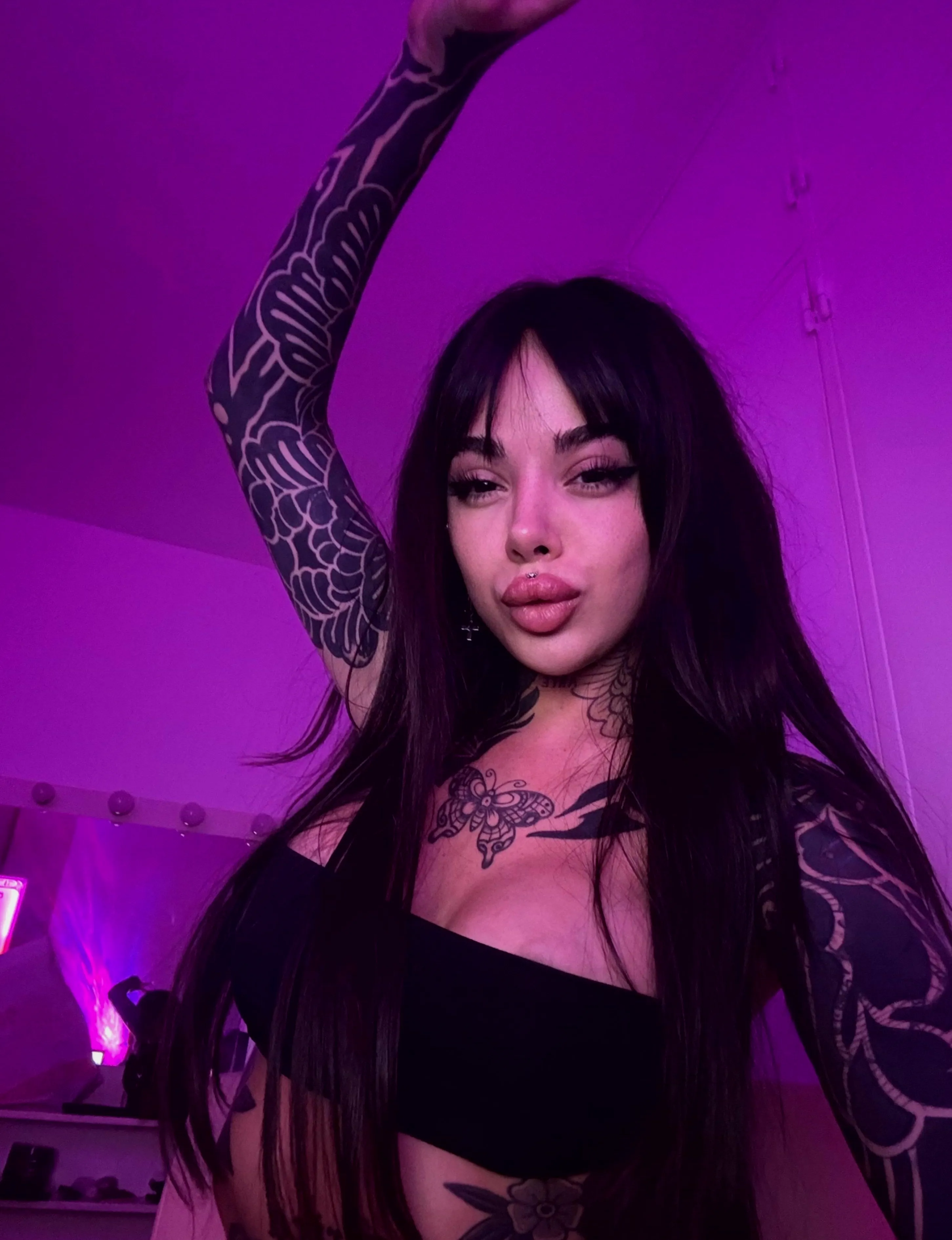your goth gf wants to give you a tittyfuck