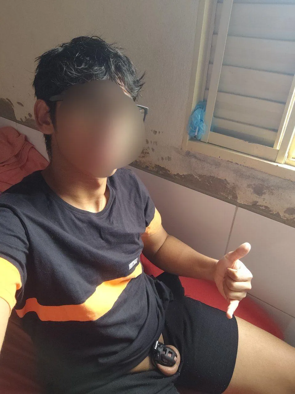 a brazilian boy in chastity