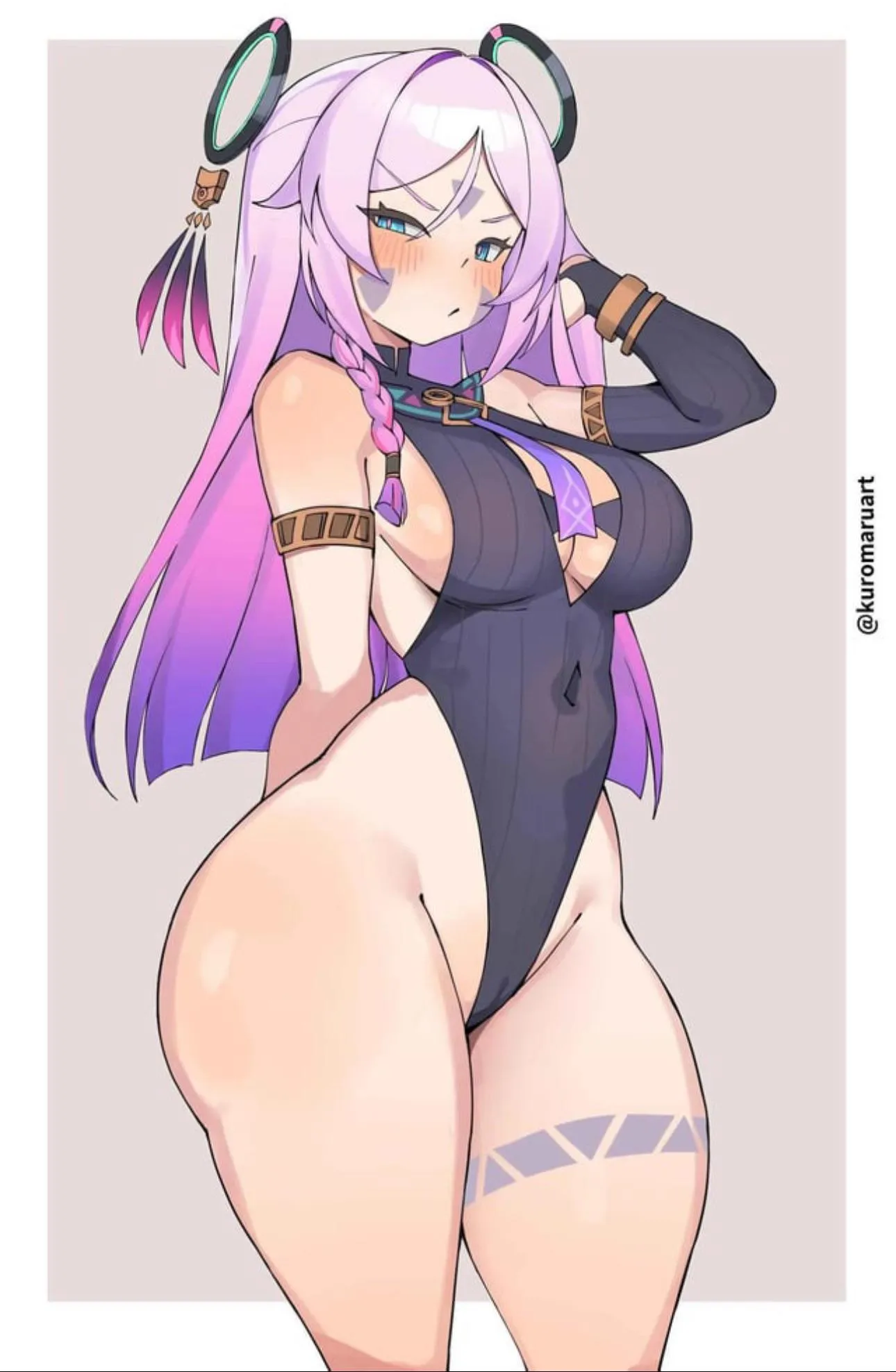 Damn those thighs 😵‍💫