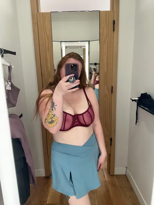 Every dressing room is an excuse to take pictures