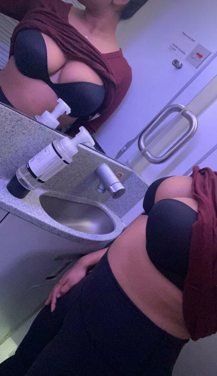 Got little naughty in train