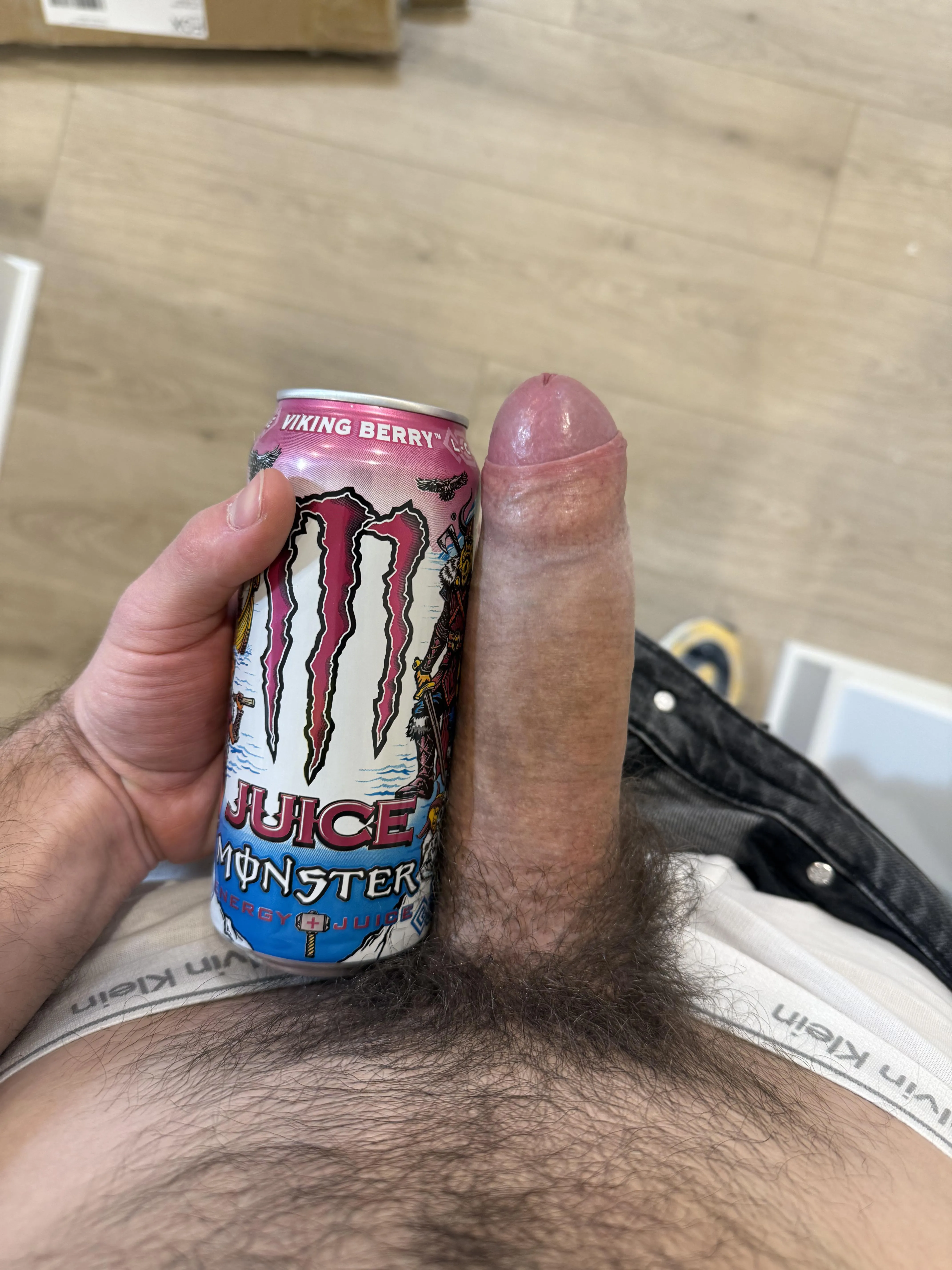 Horny at construction site