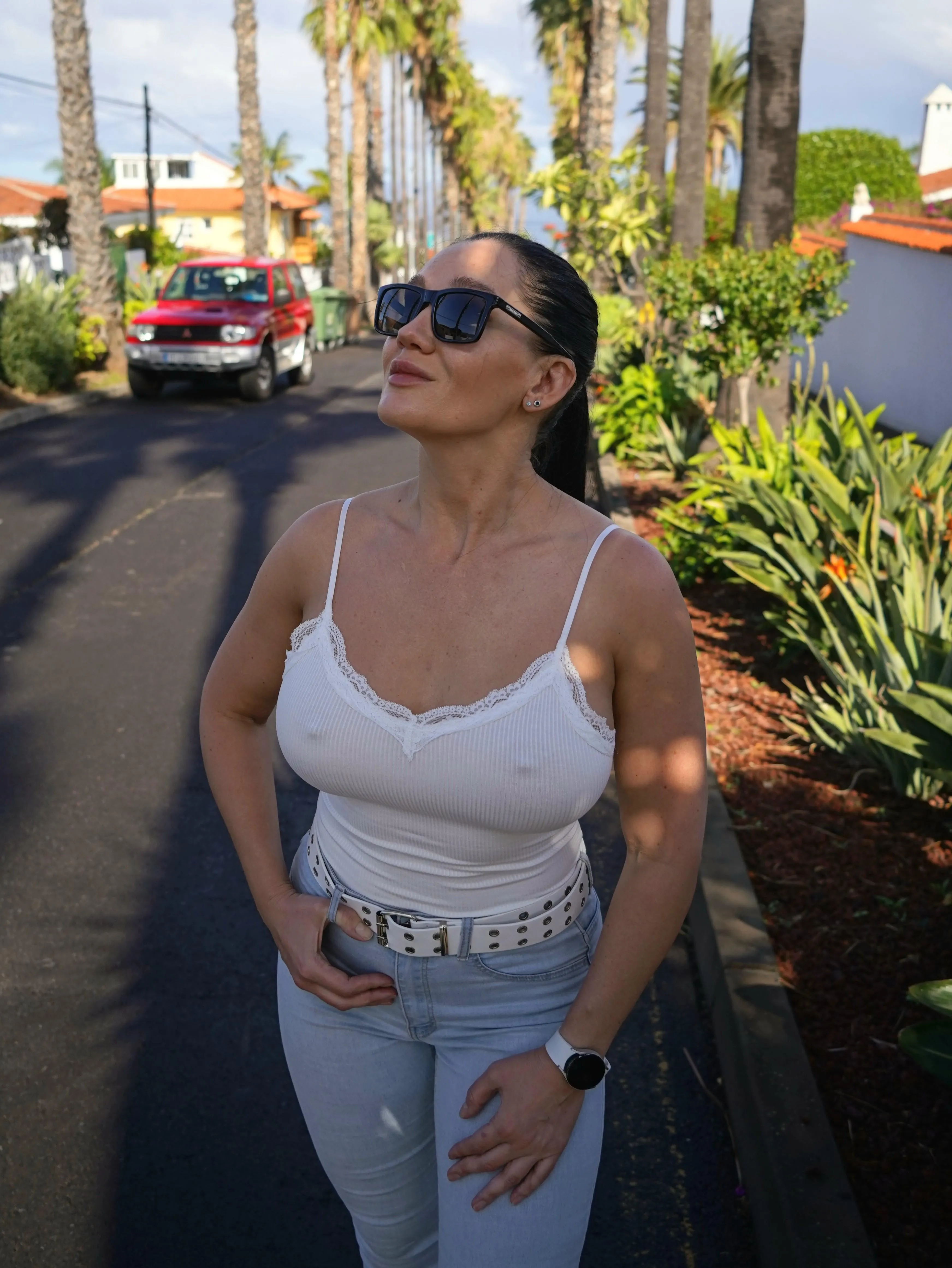 I adore wandering braless