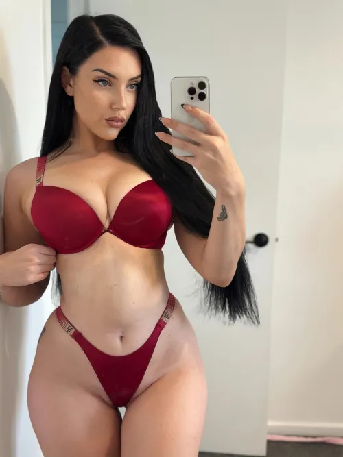 I got a new lingerie set