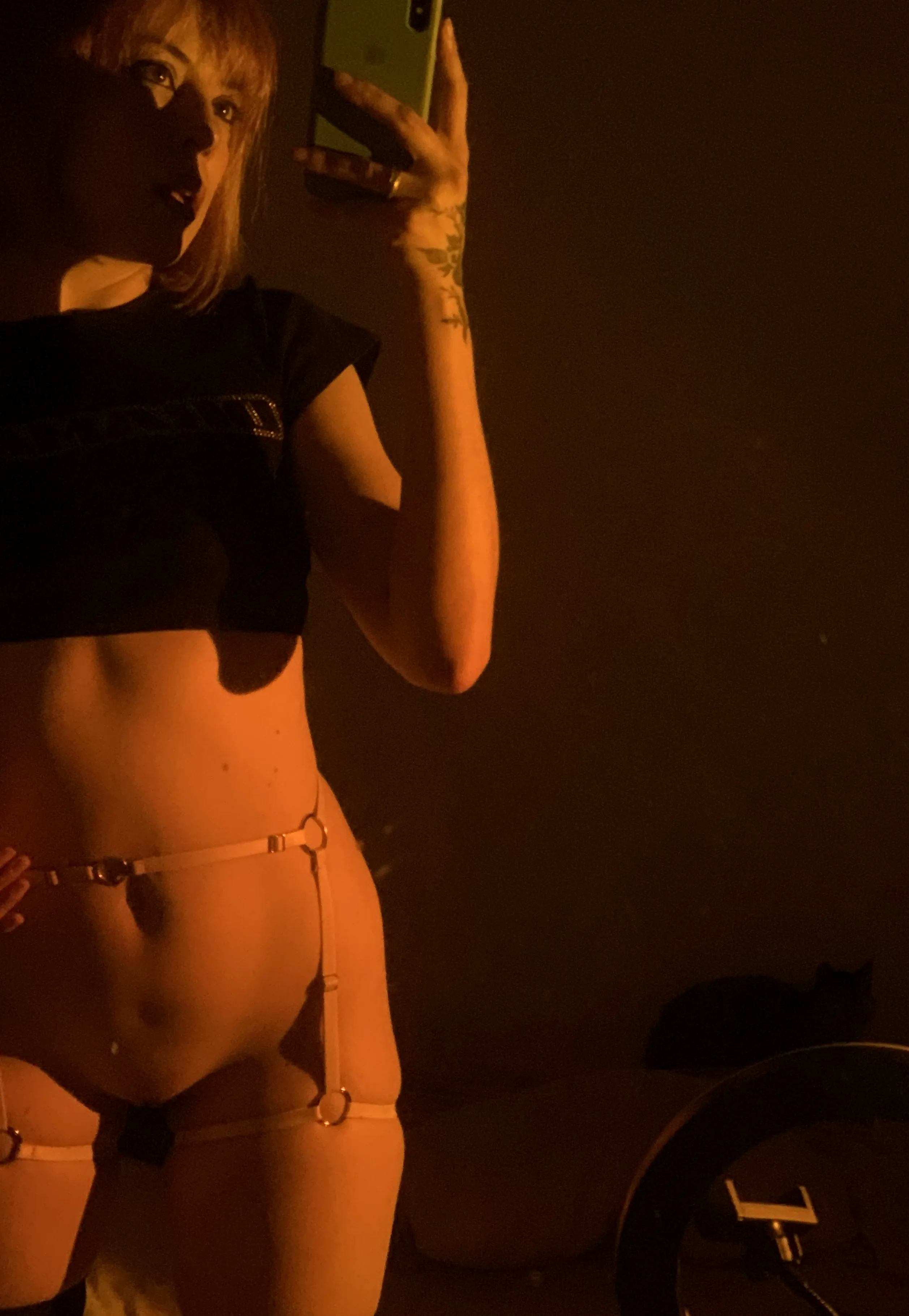 I heard you like the no panties over the belt