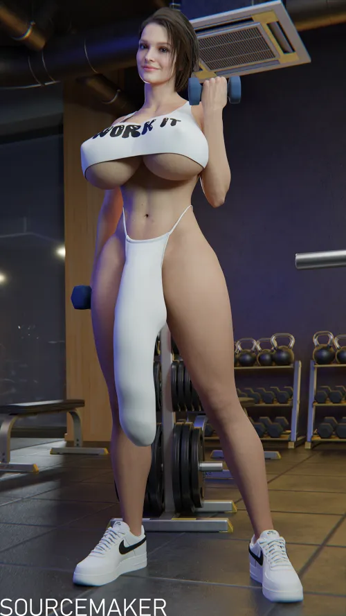 Jill working it (sourcemaker) [ResidentEvil]