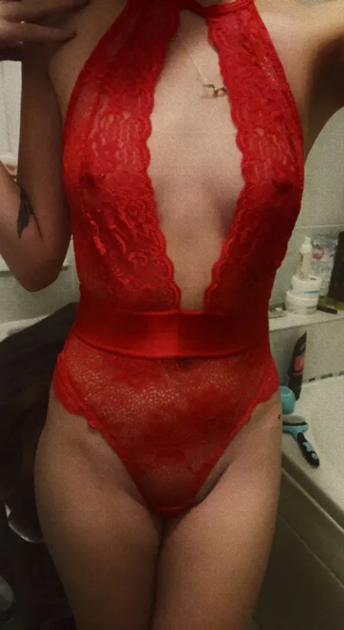 Love being in red ❤️