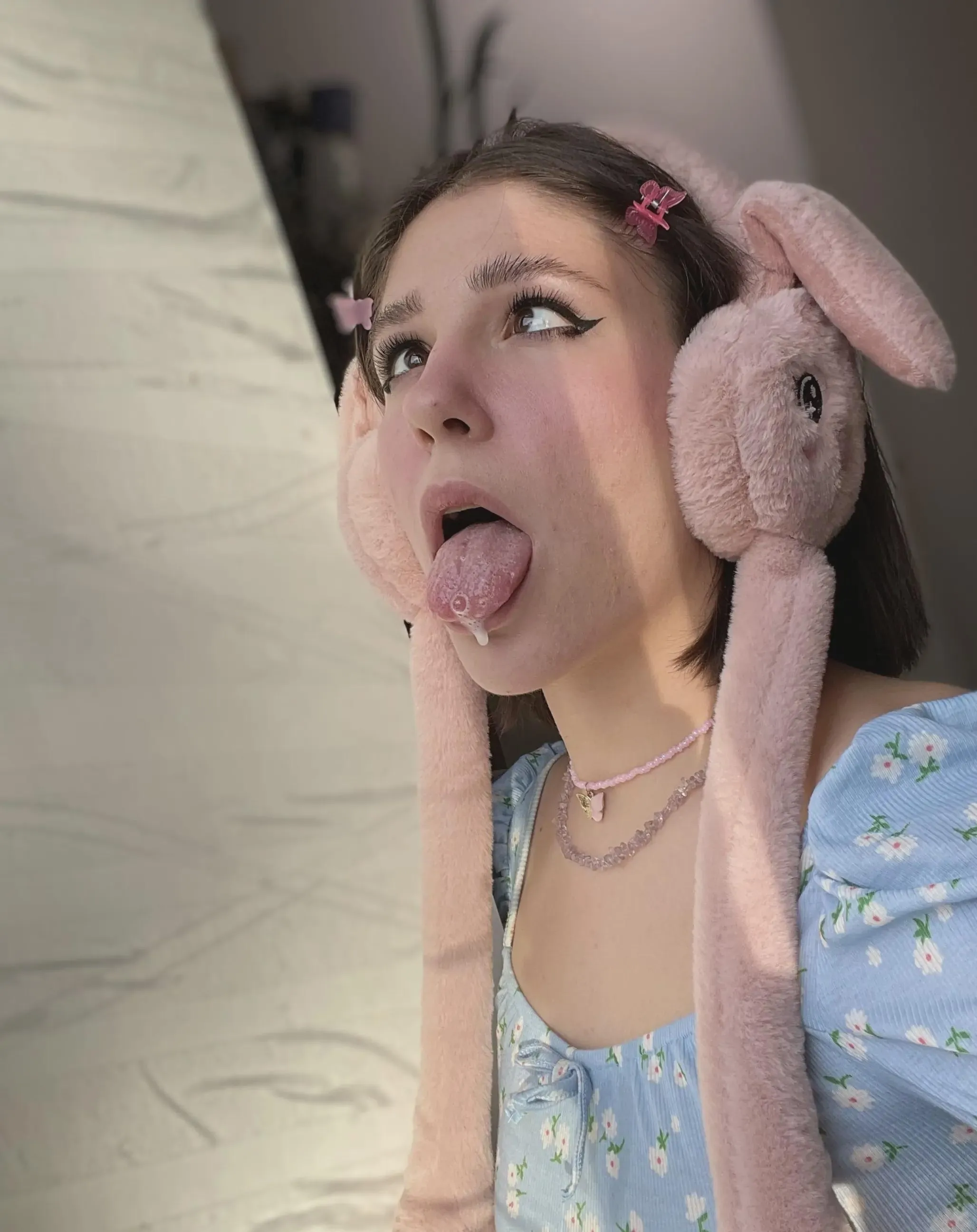 my ahegao is always very wet and drooling