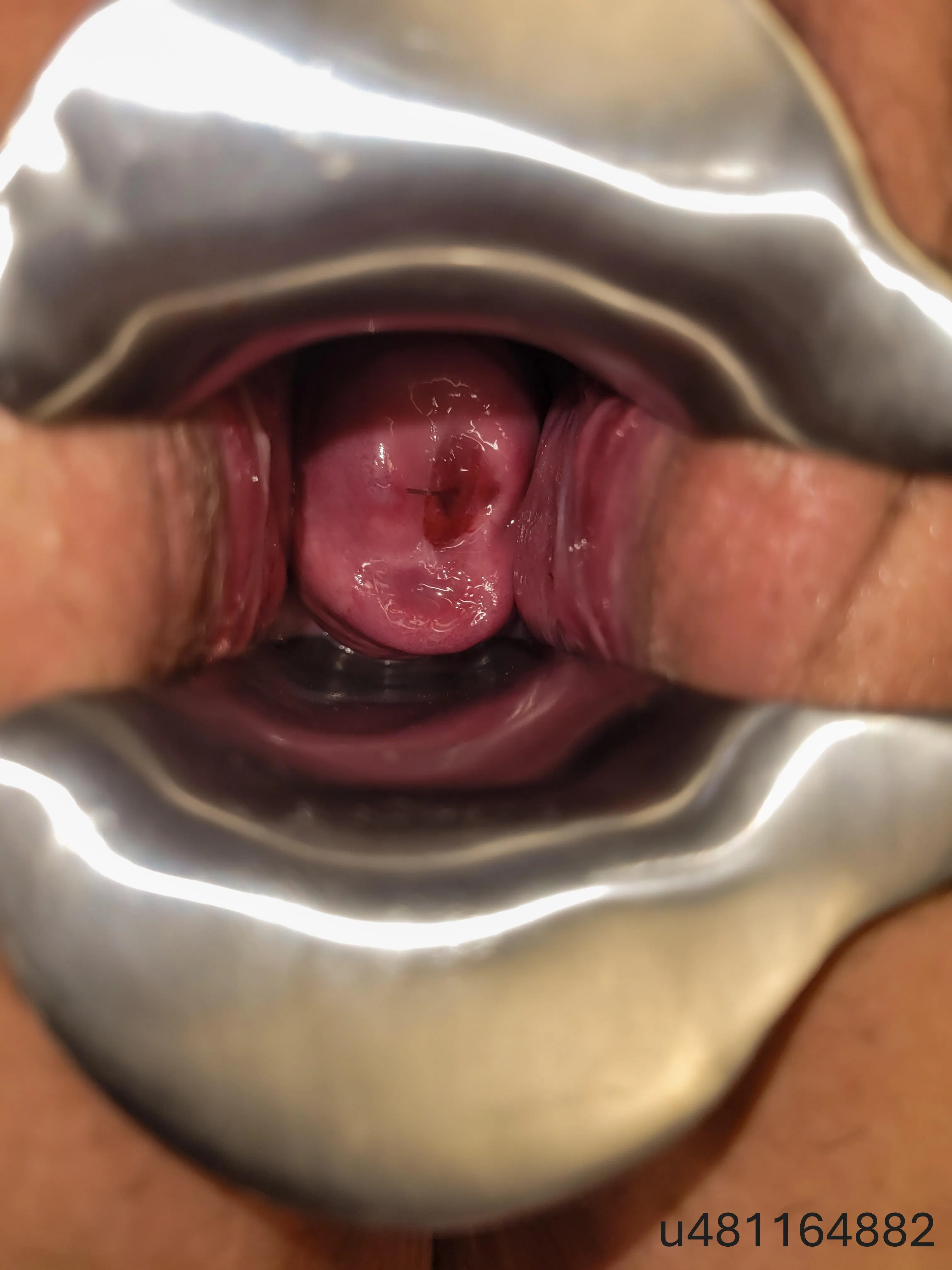 No wonder the guys say my pussy feels good, just look at the ridges.