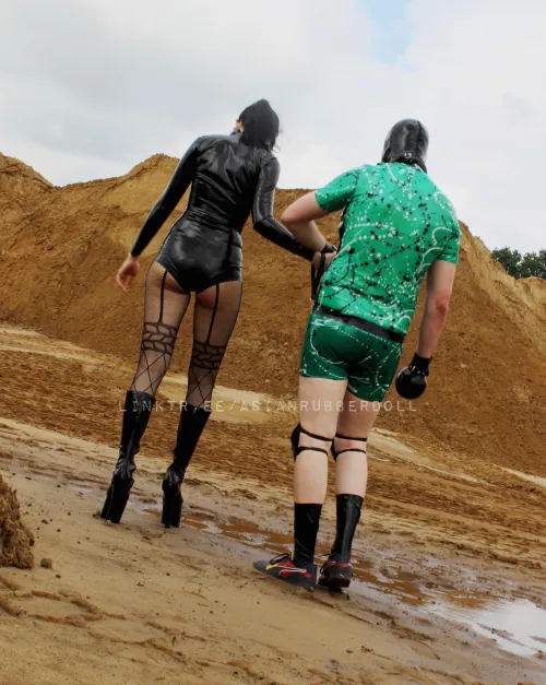 Outdoor Shooting in rubber 🥰