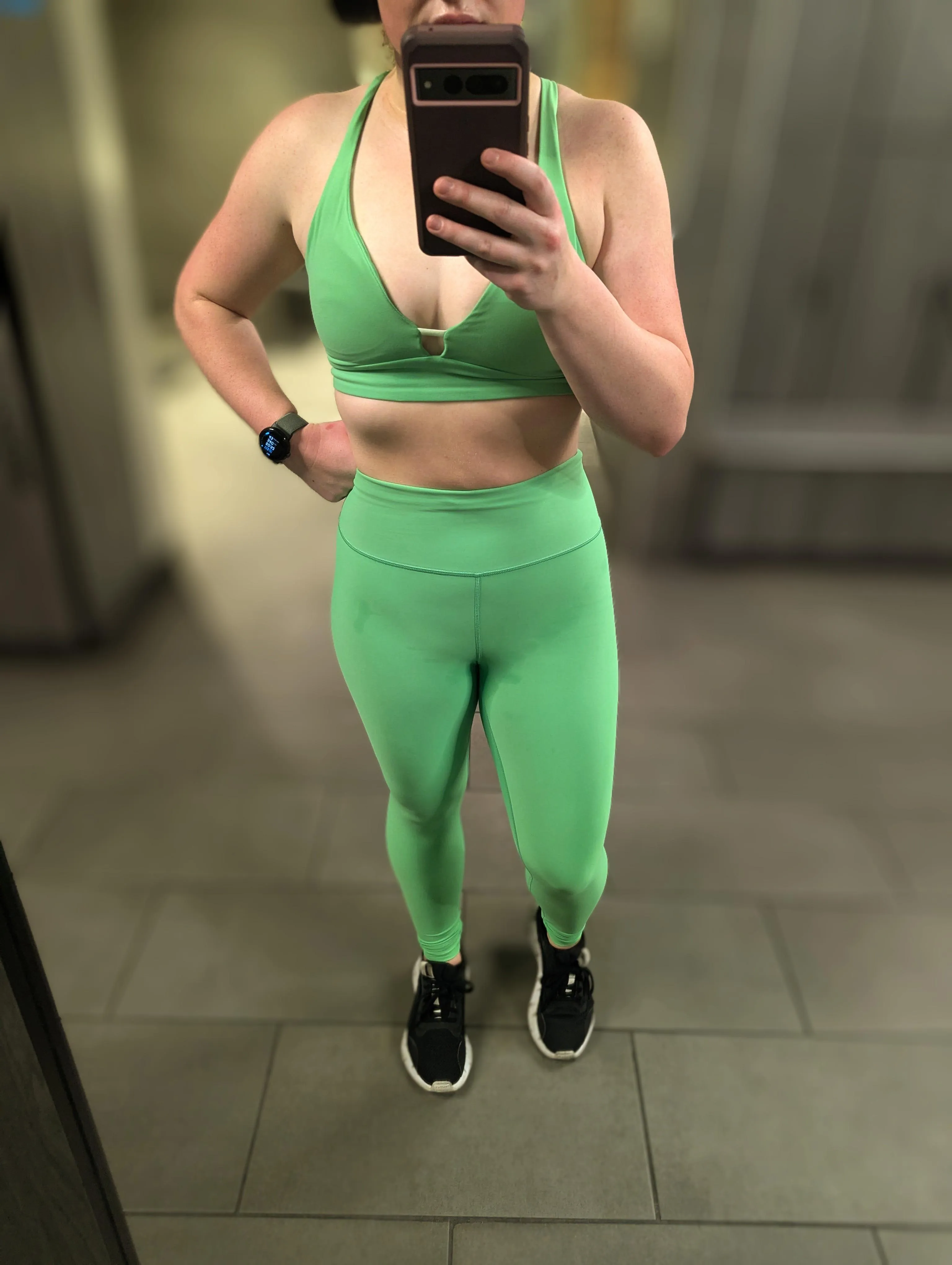 Quick pic before anyone walked in!