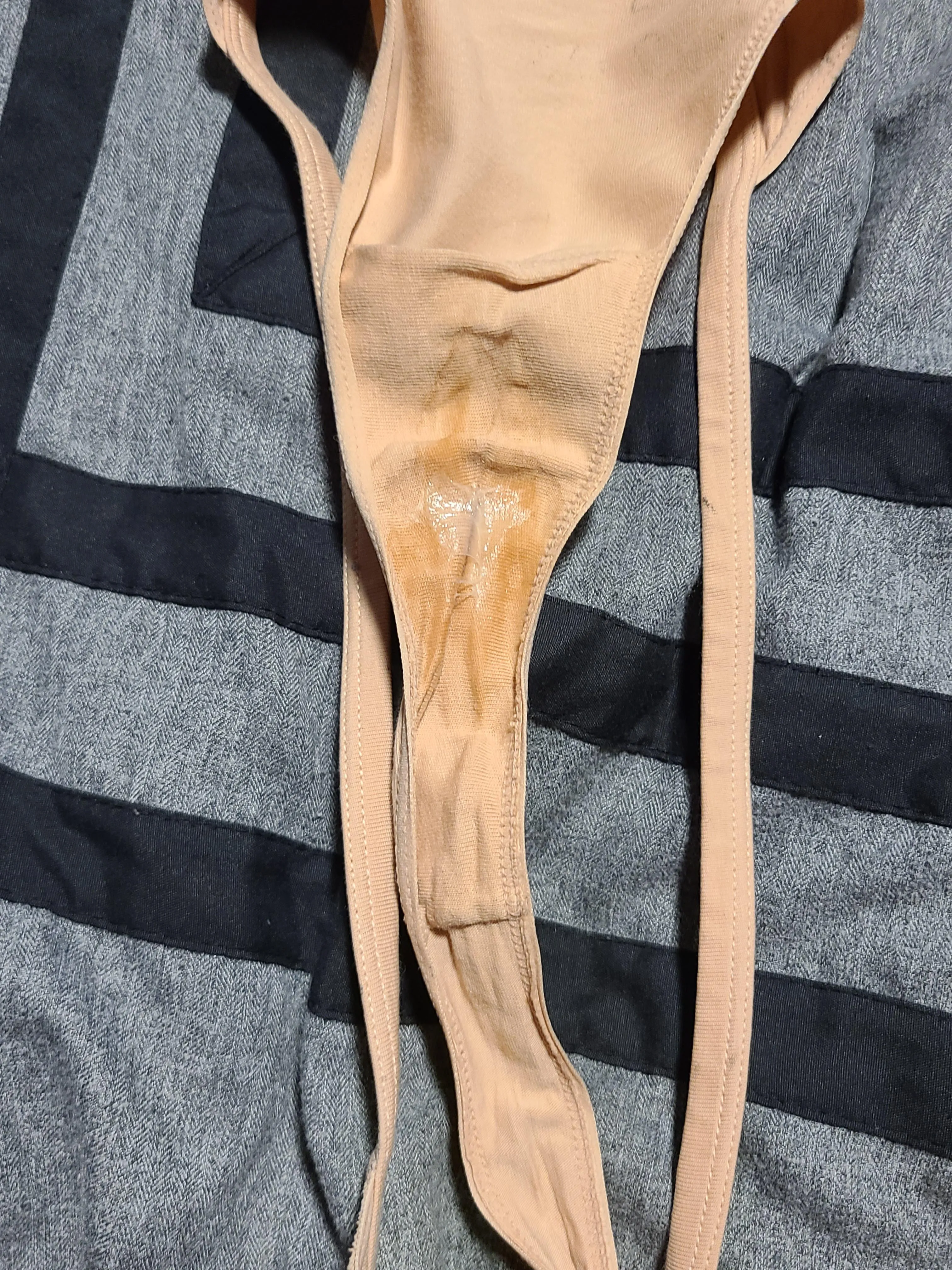 [Selling] [US] Anyone interested in my creamy thong!?