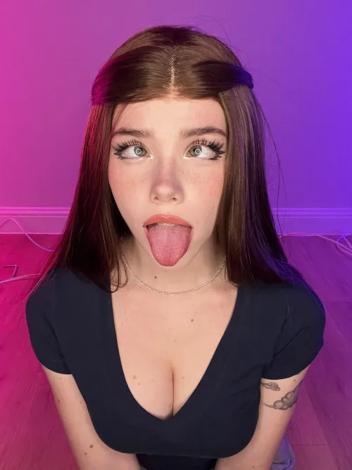 serving up today’s ahegao? ;p