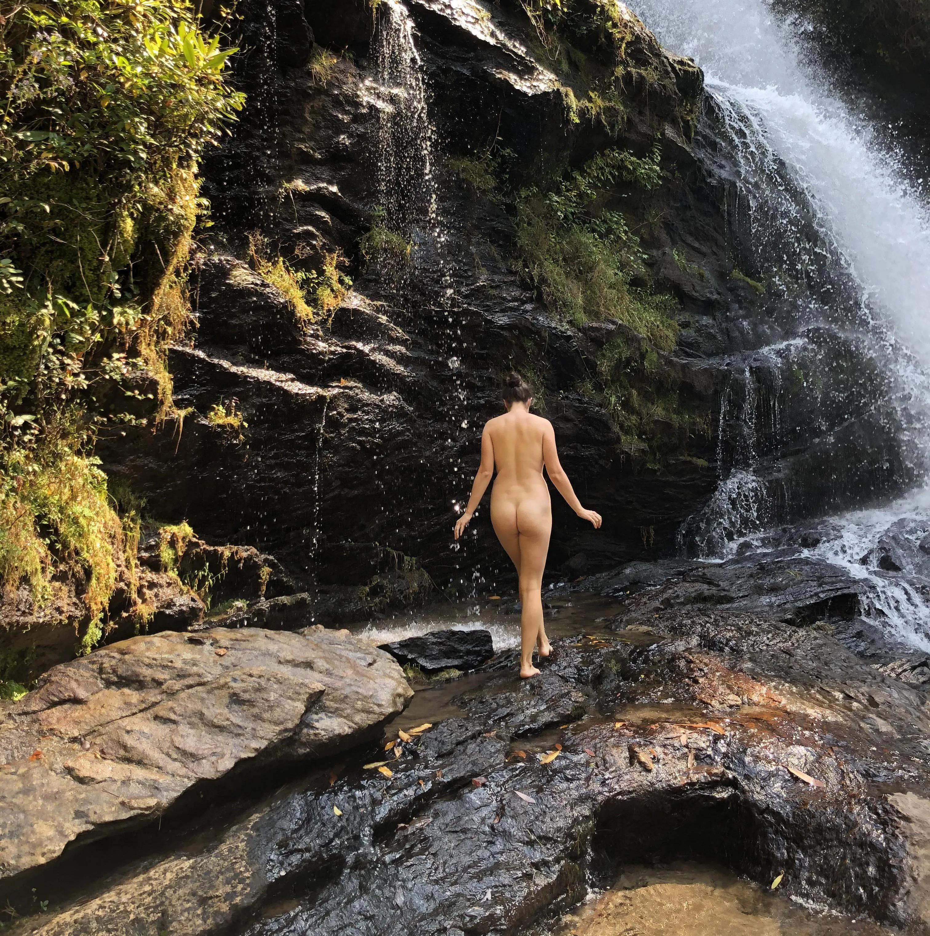 The Nymphs waterfall.