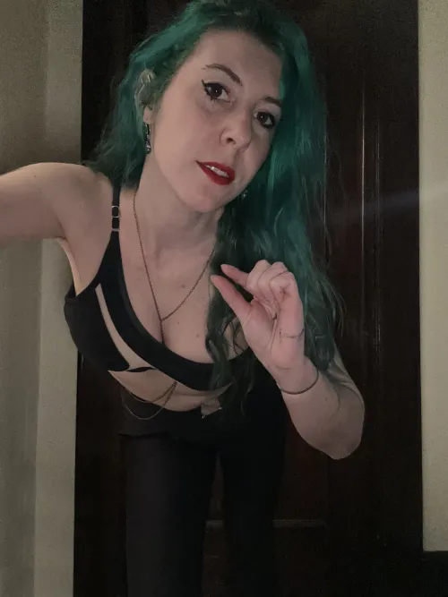 Before I go out, here's a message for you