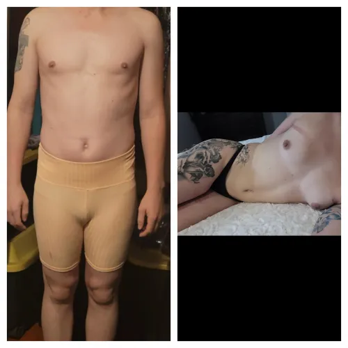 Day 1 vs 19 months hrt tanner stage ?