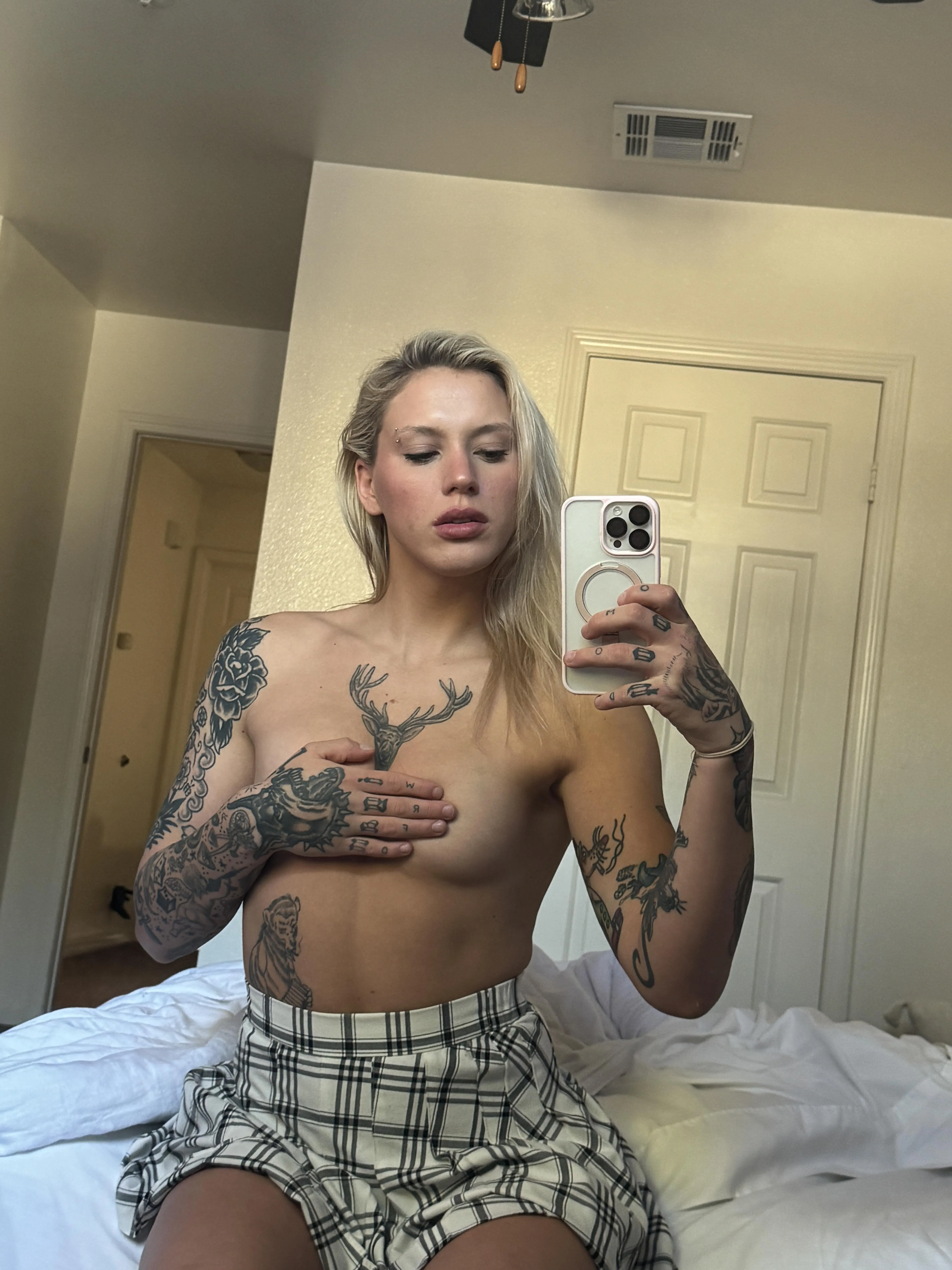 I bet your dick is so small it cant even fit between my tits