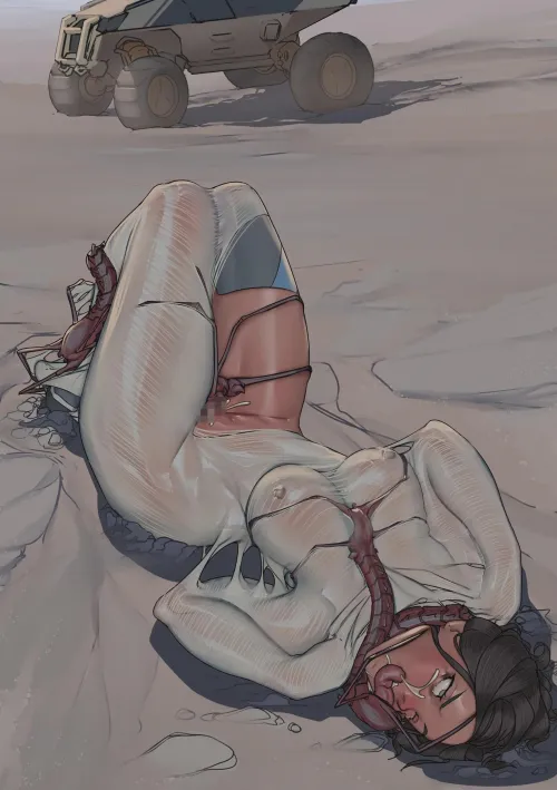 [M4F] After patrolling a planet, you discover this mysterious hole in the ground. After approaching it, egg-laying parasites emerge and begin to defile your body, preparing it to be a seedbed