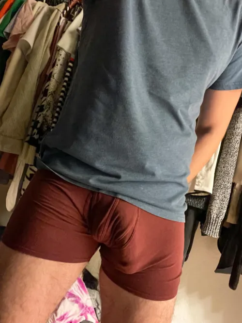 My boxers may be too revealing…