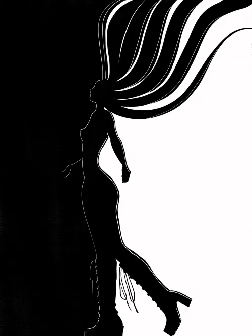 Walking into darkness