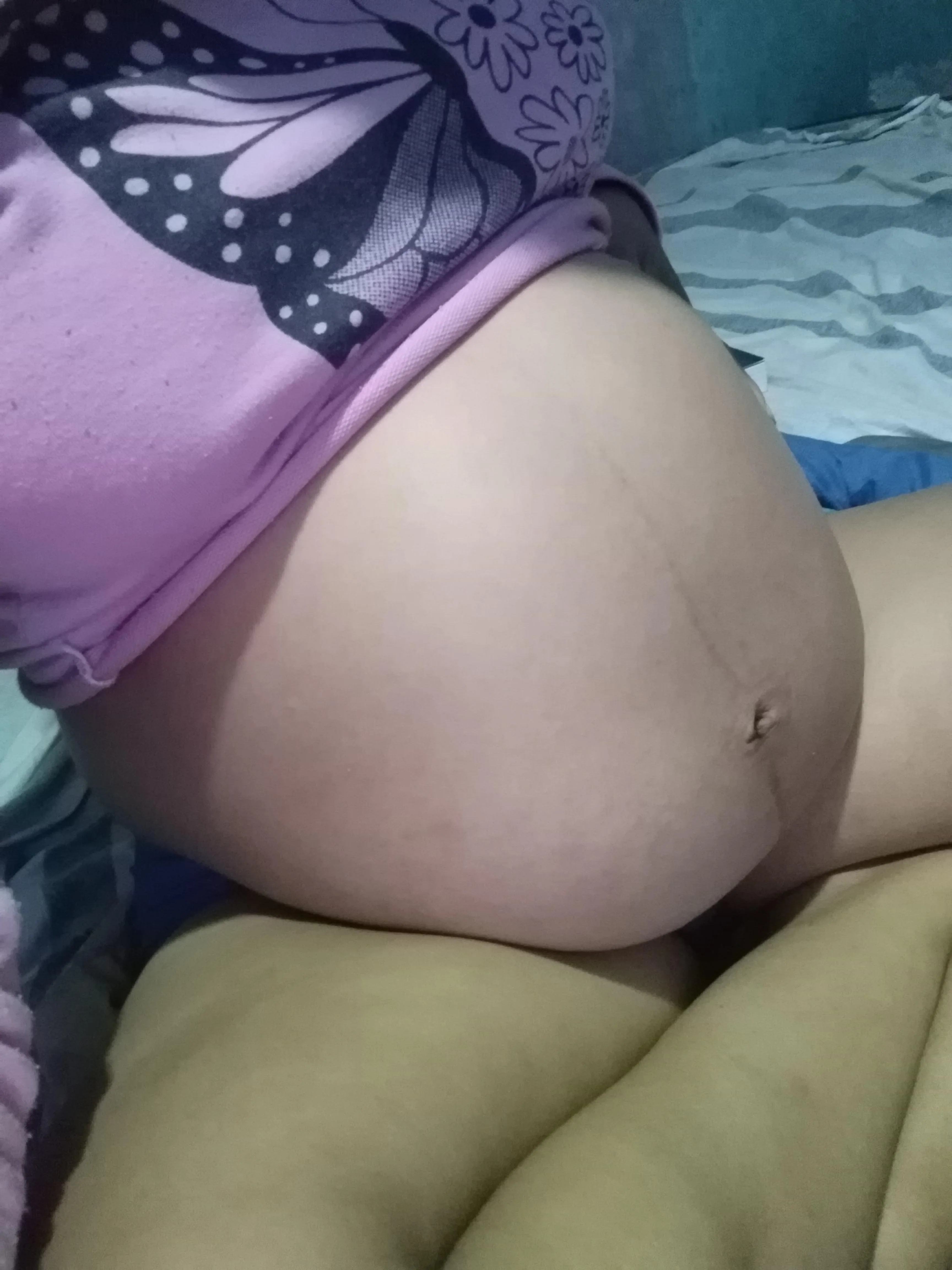 35 weeks pregnant, very little left