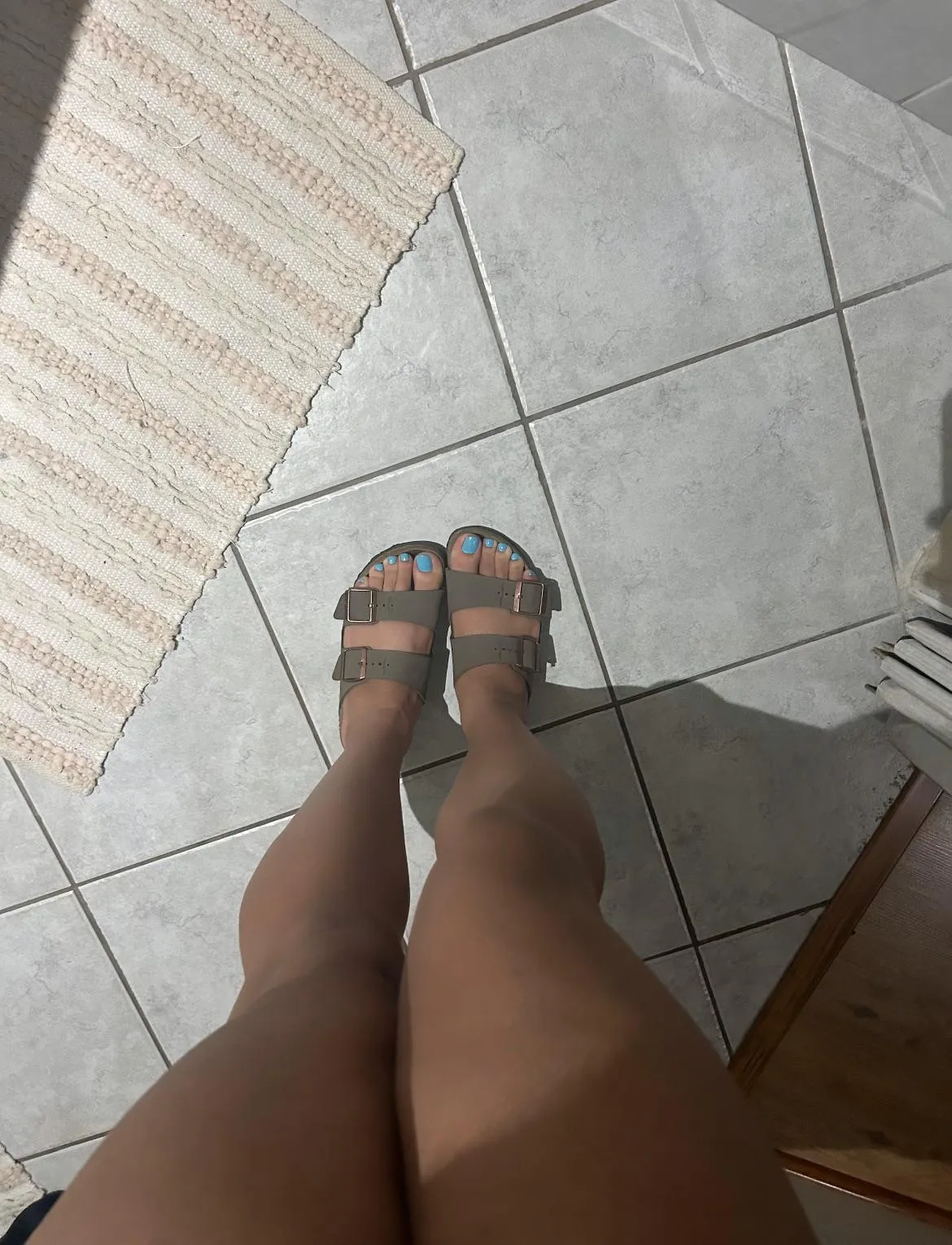 Baby blues in the birks🩵👣