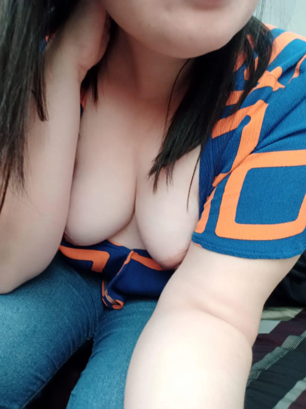 Can't wait to see your face when you notice im not wearing a bra today...