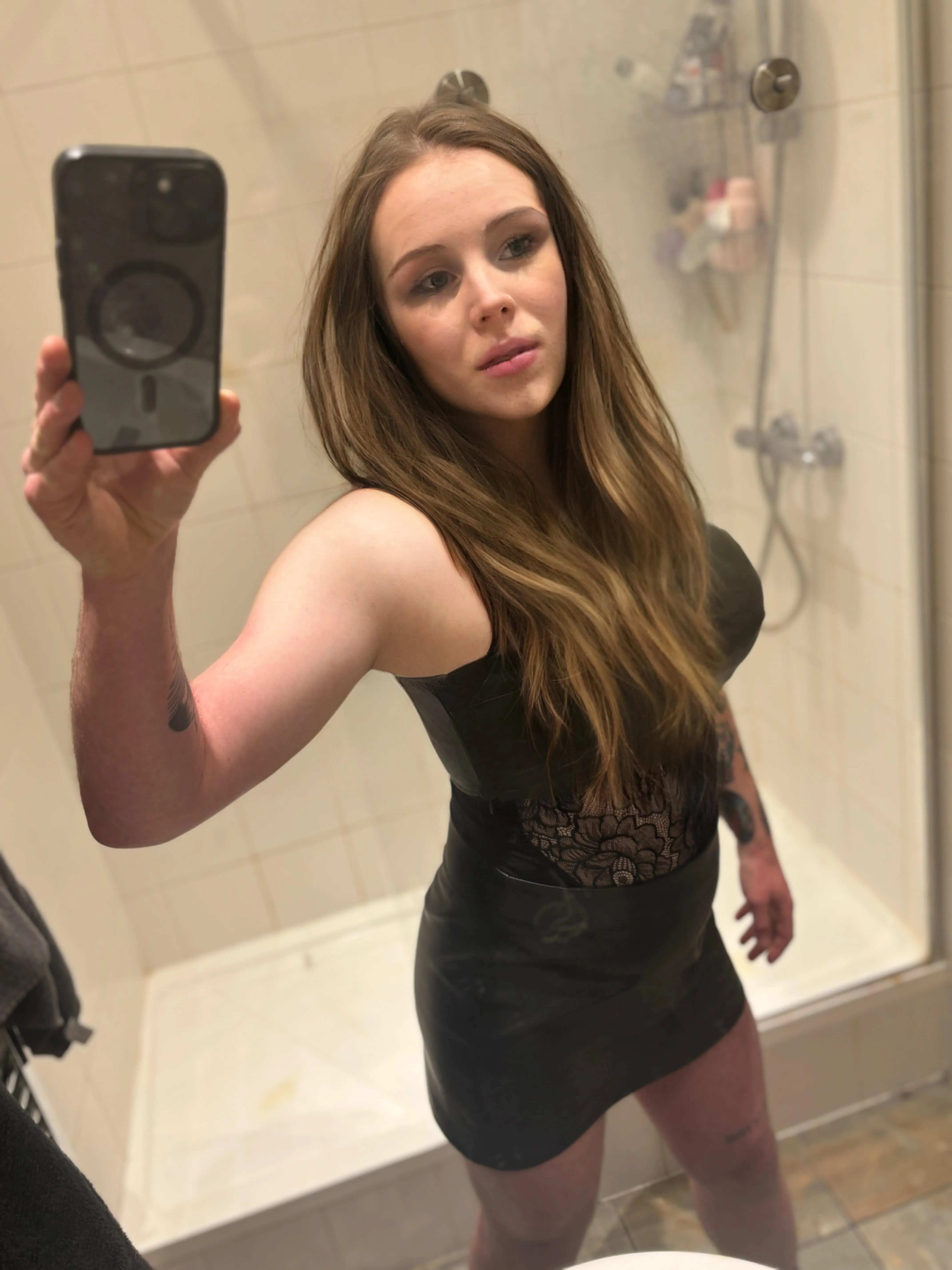 Dropping further down the rabbit hole every day 🐇 am I feminine enough yet? 💅🏻