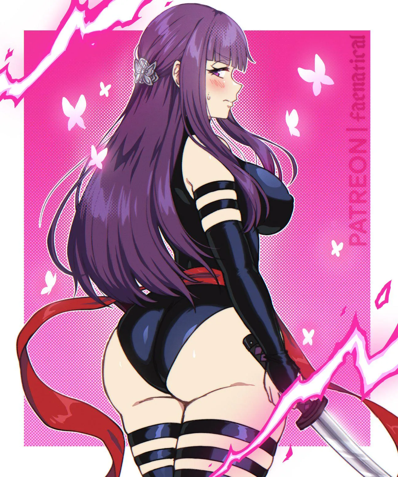 Fern's Psylocke Cosplay