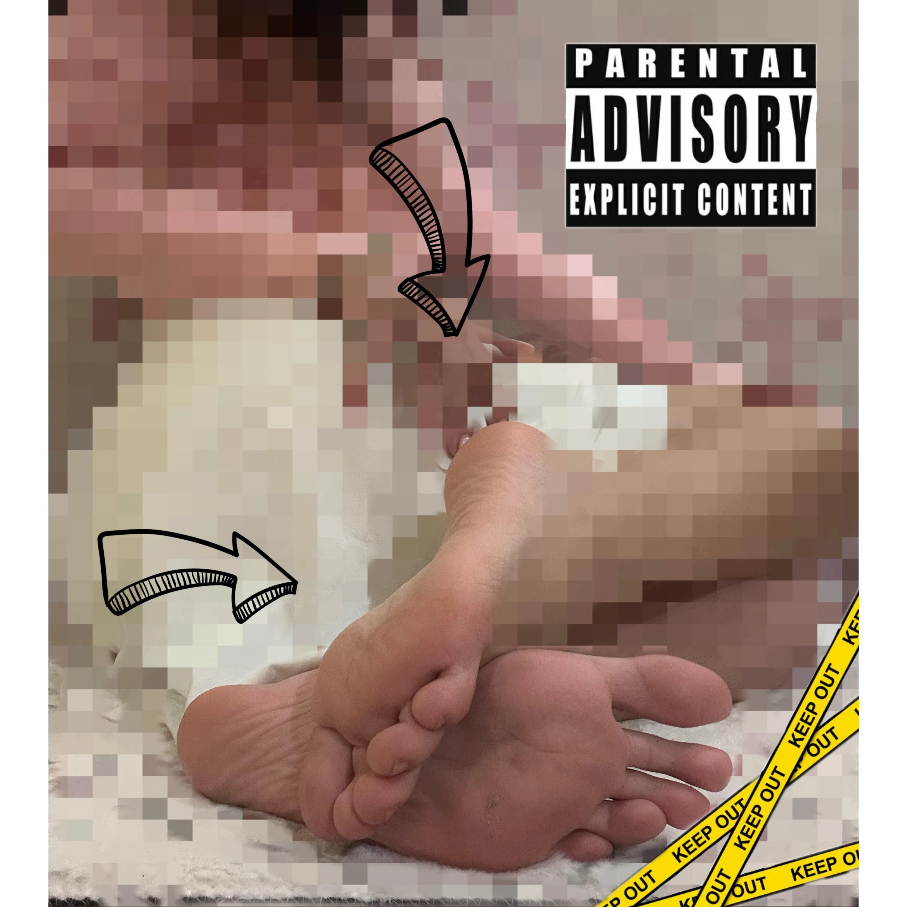 focus on my feet, bitch. you don’t deserve to have a look at my body.